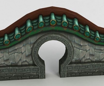 Chinese Style Ancient Architectural Buildings-ID:572800699