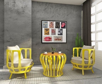 Modern Single Sofa-ID:191708099