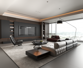 Modern A Living Room-ID:685688028