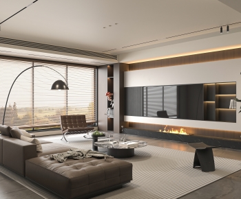 Modern A Living Room-ID:810019974