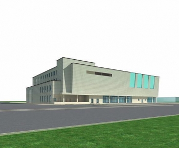 Modern Appearance Of Commercial Building-ID:592113029