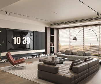 Modern A Living Room-ID:945144893