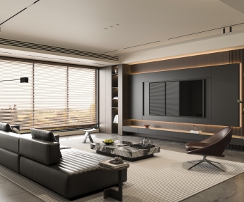 Modern A Living Room-ID:126841077