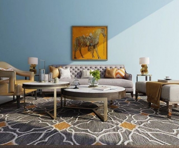 American Style Sofa Combination-ID:875220067