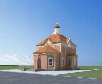 European Style Religious Architecture-ID:632109663