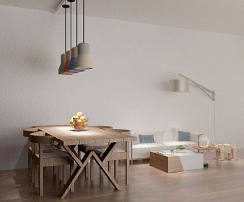 Modern Dining Table And Chairs-ID:526849039