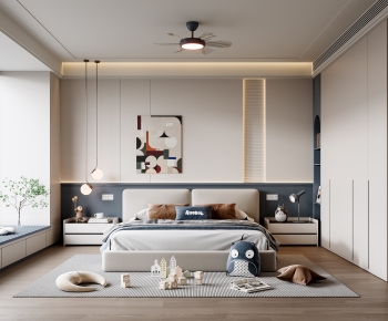 Modern Boy's Room And Son's Room-ID:731137999