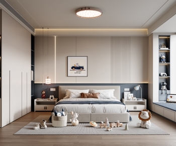 Modern Boy's Room And Son's Room-ID:356198073