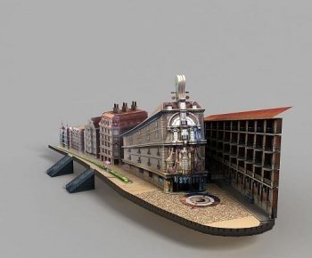 European Style Building Appearance-ID:284266955