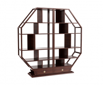 New Chinese Style Antique Rack-ID:676290042