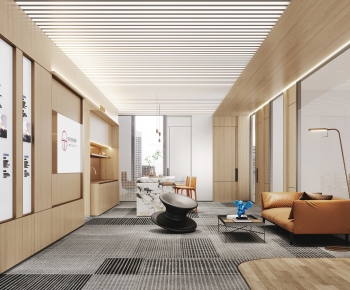 Modern Office Rest Area-ID:742451918