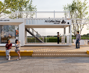 Modern Building Appearance-ID:552490009