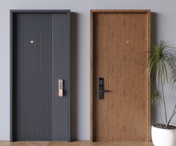 Modern Entrance Door-ID:616400009