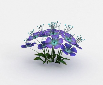 Modern Flowers And Grass-ID:876013048