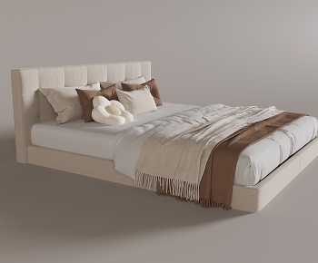Modern Double Bed-ID:749174127