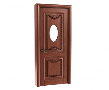 European Style Single Door-ID:881372931