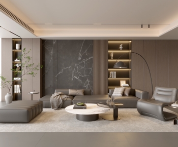 Modern A Living Room-ID:795912031