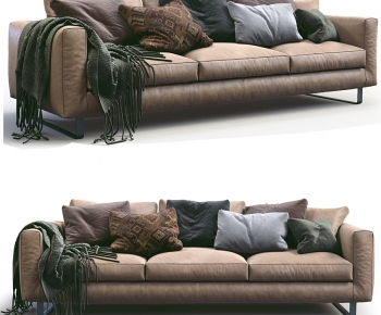 Modern Three-seat Sofa-ID:949697974