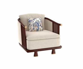 New Chinese Style Single Sofa-ID:851460934