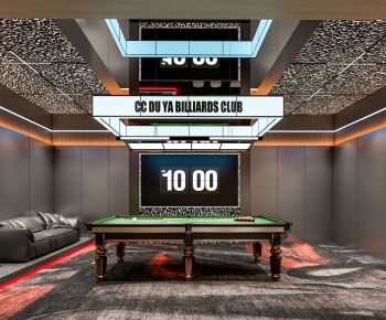 Modern Billiard Room-ID:466465958