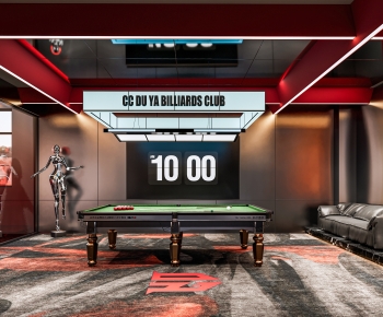 Modern Billiards Room-ID:425843005