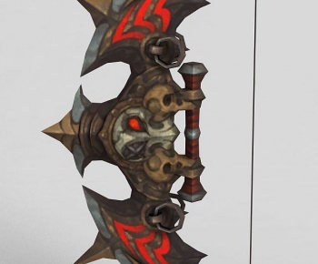 现代龙之谷游戏武器弓模型-ID:289344074