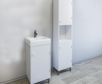 Modern Bathroom Cabinet-ID:517004013