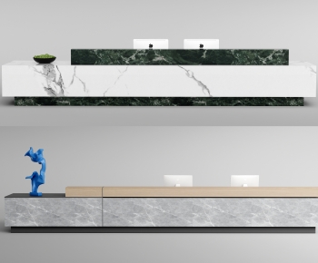 Modern Reception Desk-ID:135489949