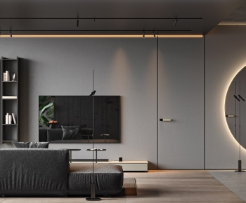Modern A Living Room-ID:988019945