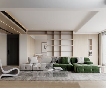 Modern A Living Room-ID:901529844