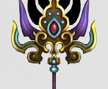 现代洪荒游戏武器模型-ID:707616097