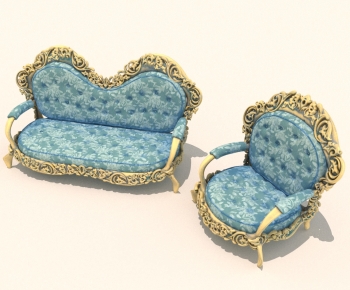 European Style A Sofa For Two-ID:638433933