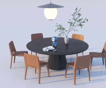 Modern Dining Table And Chairs-ID:744041924