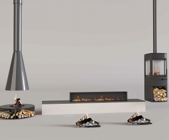 Modern Fireplace-ID:348380096