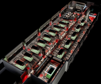 Modern Billiard Room-ID:231409073