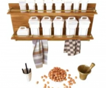 Modern Seasoning Jar-ID:534380916