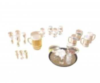 现代酒具摆件组合-ID:217709068