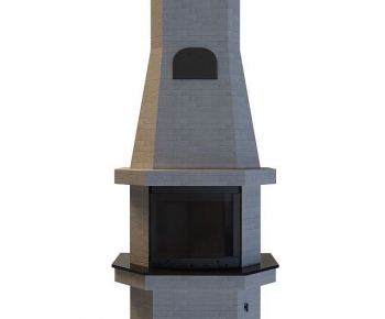 Modern Fireplace-ID:375668053