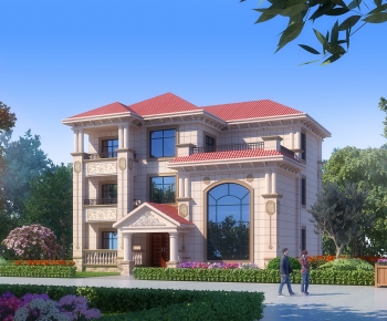 European Style Detached Villa-ID:754327069
