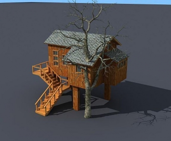 New Chinese Style Building Appearance-ID:949139699