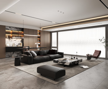 Modern A Living Room-ID:229274034