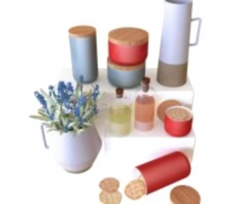 Modern Seasoning Jar-ID:922398098