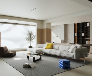 Modern A Living Room-ID:995138881