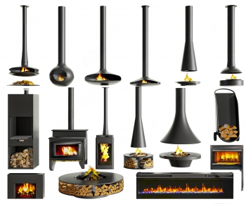 Modern Fireplace-ID:836040977