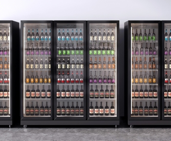 Modern Refrigerator Freezer-ID:992666966