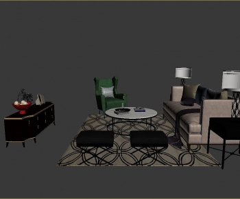 Modern Sofa Combination-ID:304943086