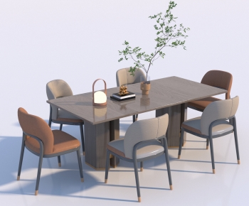 Modern Dining Table And Chairs-ID:850934987