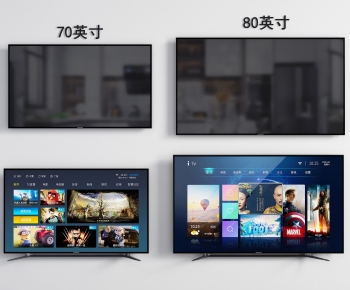 现代液晶电视机组合-ID:196420912