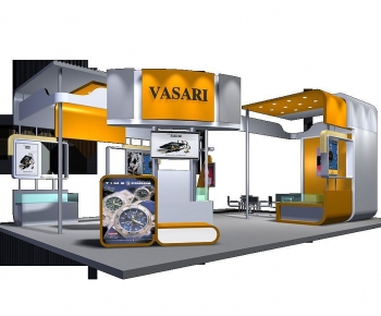 Modern Exhibition Hall-ID:378880984