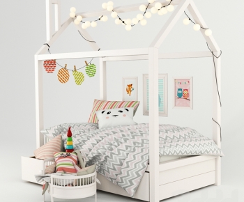 American Style Child's Bed-ID:993994004